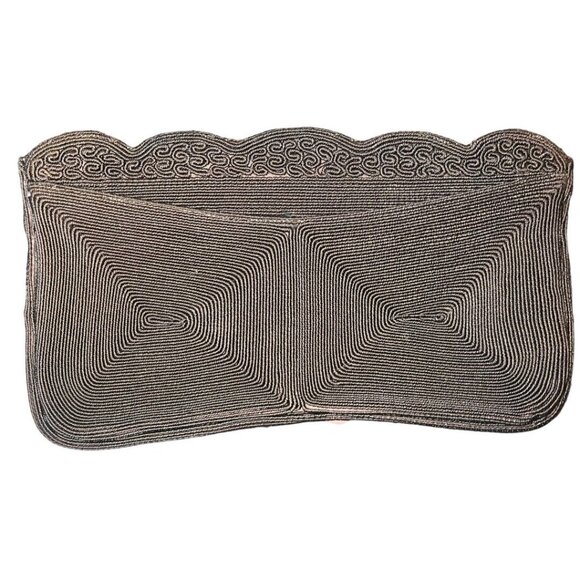 Vintage 1940s/1950s Brown Ador Bag Genuine Cord Clutch - Picture 2 of 5